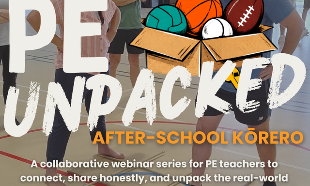 WEBINAR - PE Unpacked: after school kōrero