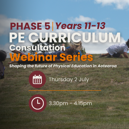 WEBINAR: Phase 5 Curriculum Consultation